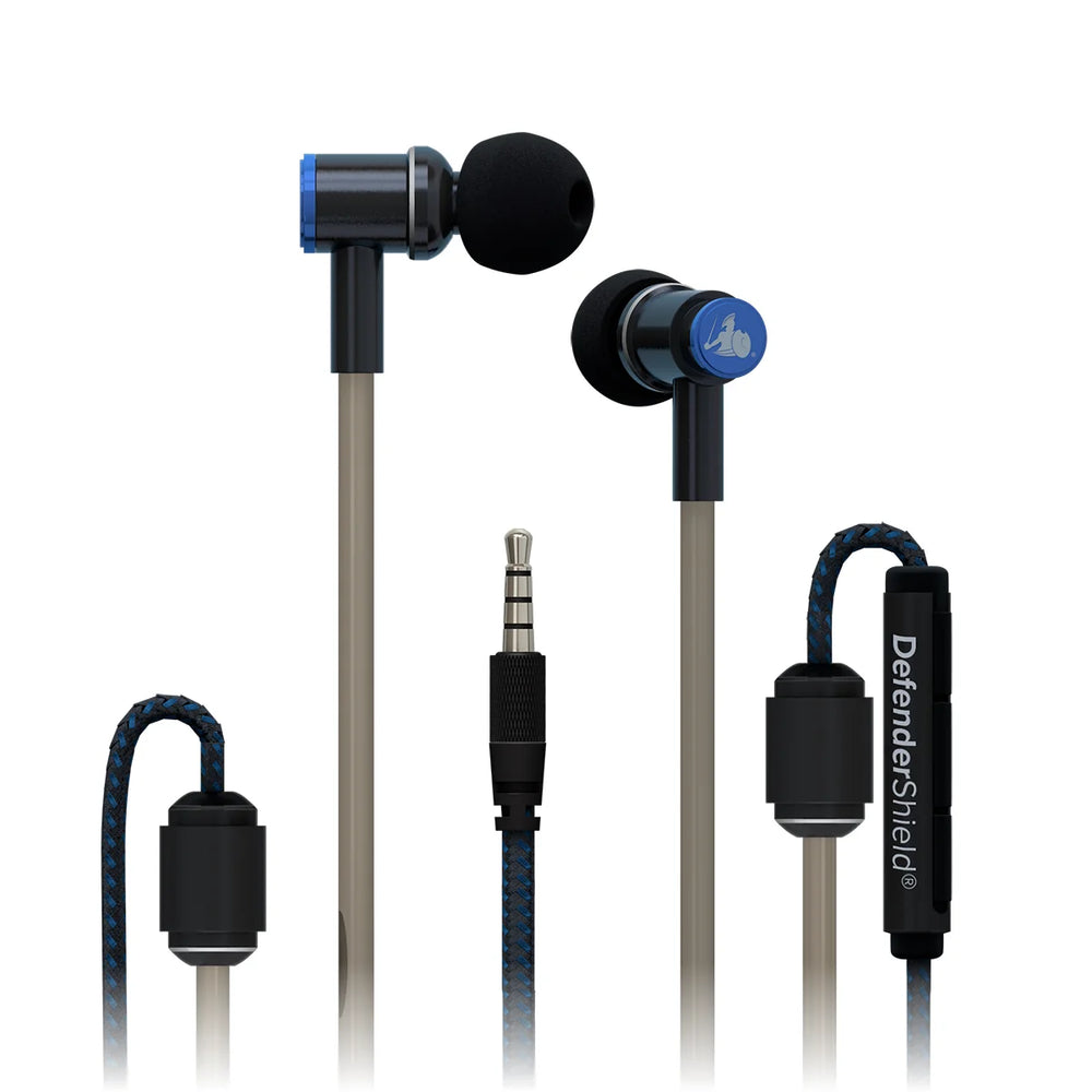 EMF Radiation-Free Earbuds Air Tube Stereo Headphones