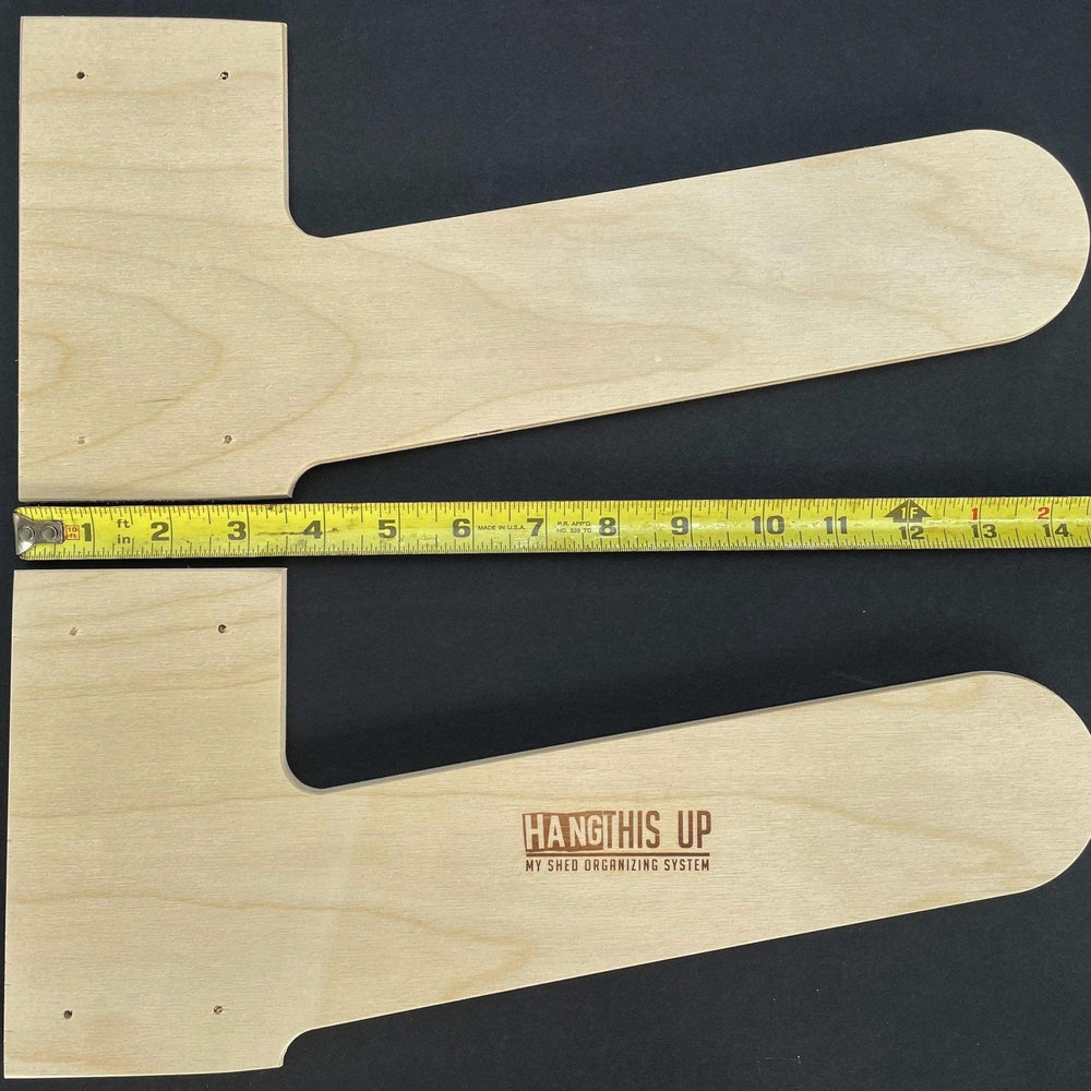 Step Ladder Organizer Rack - Stud Mounted