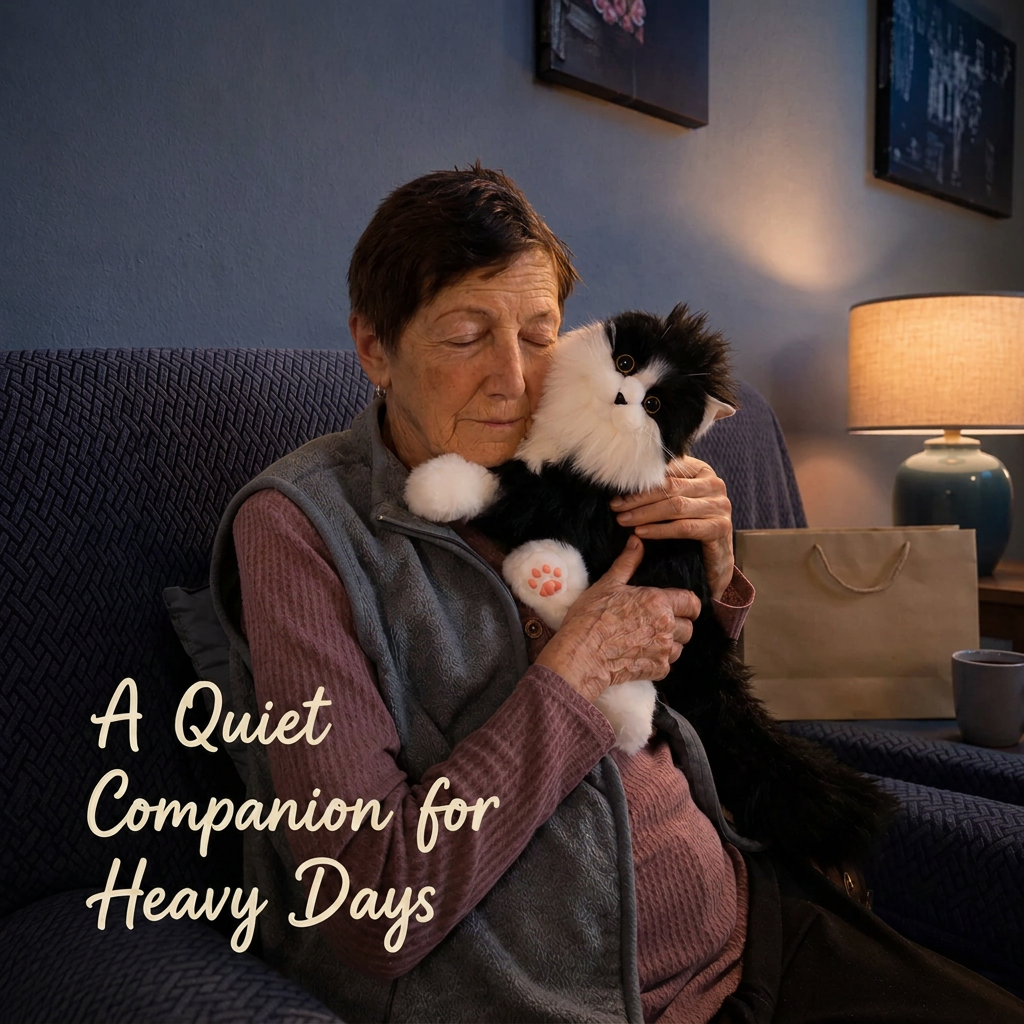 Percy Interactive Robot Cat Companion for Seniors